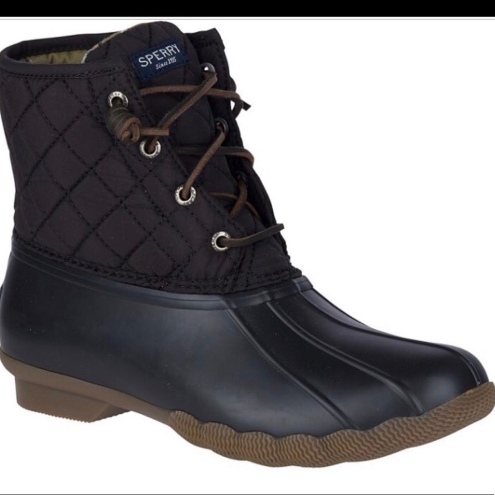 Sperry duck boots size 8 very good used condition